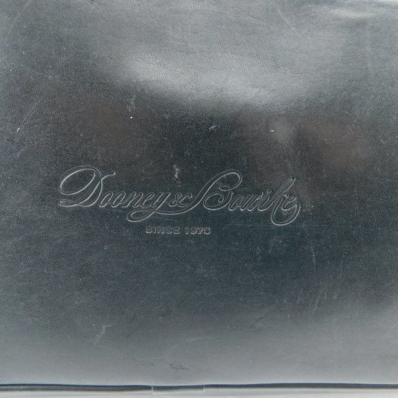 DOONEY BOURKE Large Purple Croc Print Leather Tasseled Satchel Shoulder Bag - Picture 6 of 15